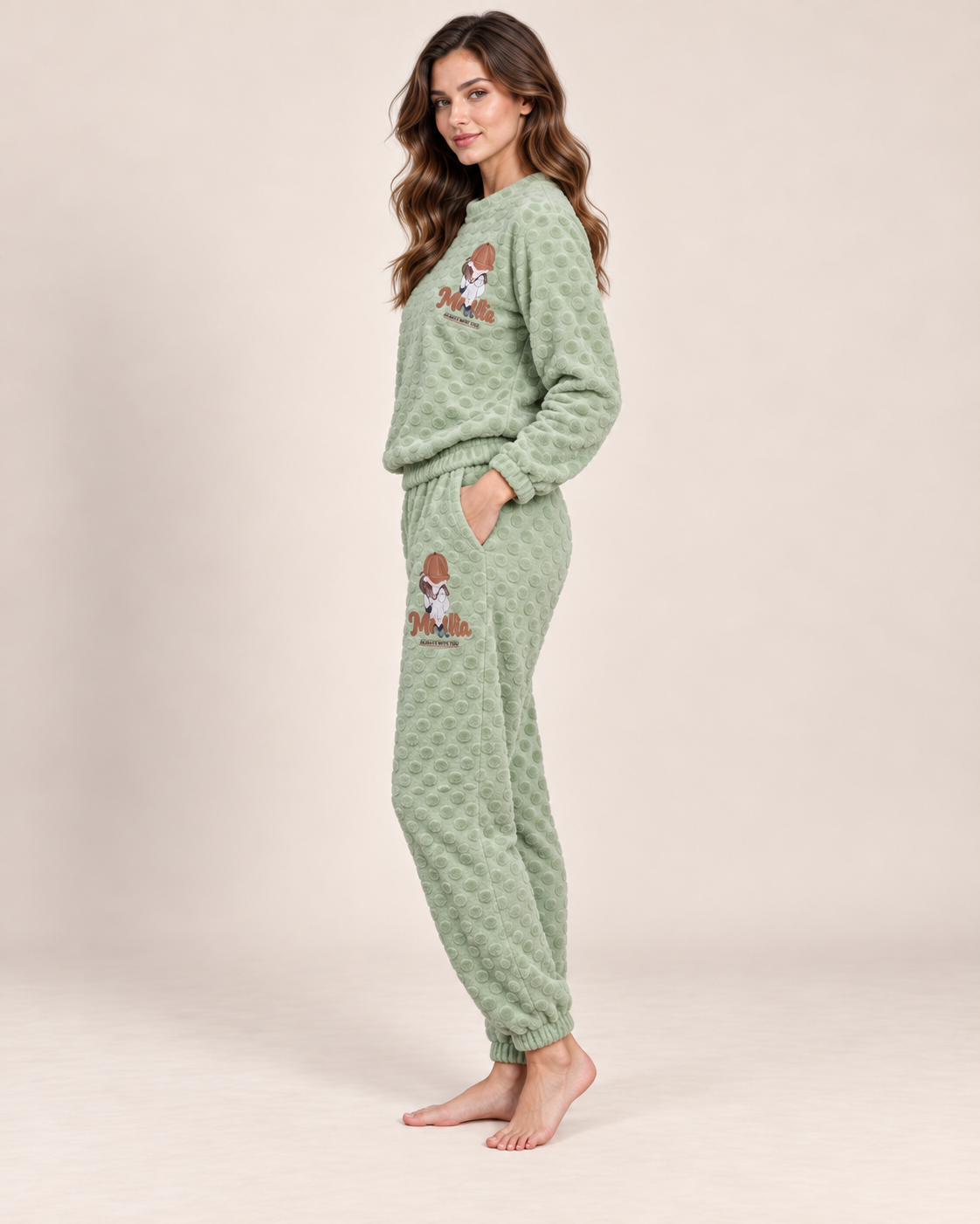 Night Suit — Chocolate Brown — view 4
