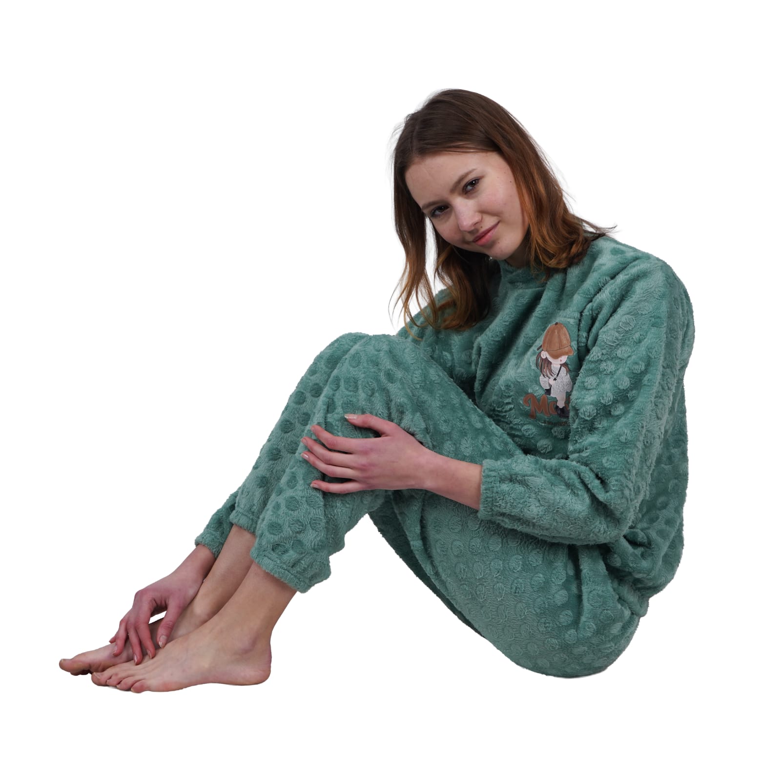Night Suit — Teal Green — view 4