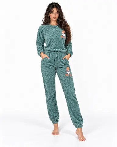 Night Suit — Teal Green